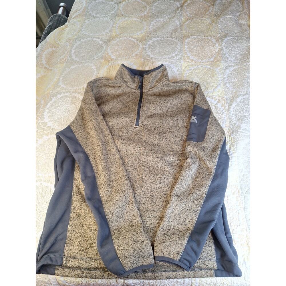 Mens Size XL Zero Exposure Zip Up Sweater